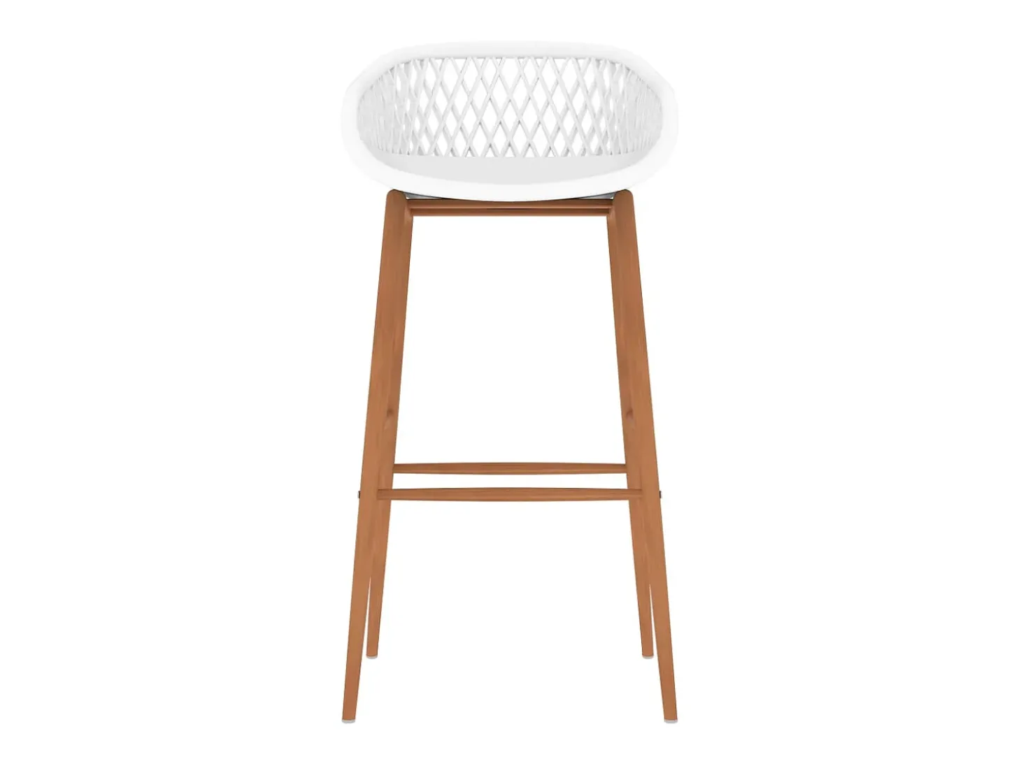 Cadeiras de bar 2 pcs branco PT338202