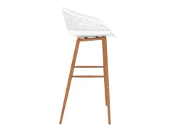 Cadeiras de bar 2 pcs branco PT338202
