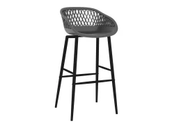 Cadeiras de bar 2 pcs cinzento PT805939