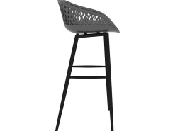 Cadeiras de bar 4 pcs cinzento PT661451