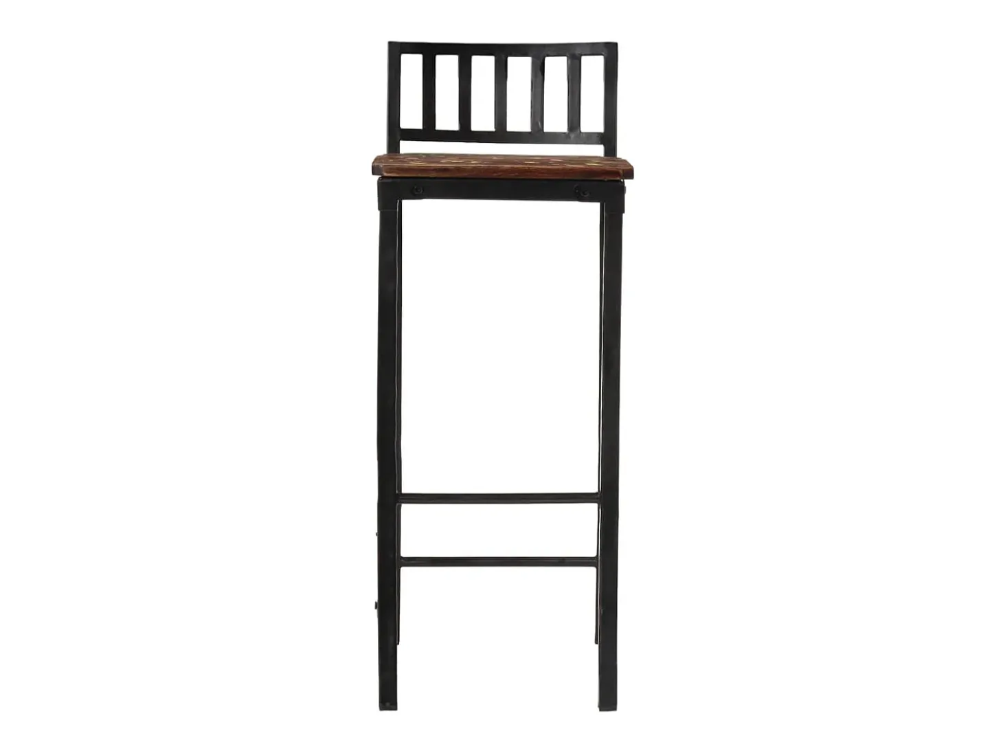 Cadeiras de bar 4 pcs madeira recuperada maciça PT818770