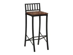 Cadeiras de bar 4 pcs madeira recuperada maciça PT818770