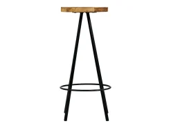 Cadeiras de bar 2 pcs madeira de mangueira maciça PT868821