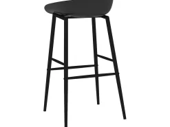 Cadeiras de bar 4 pcs preto PT731349