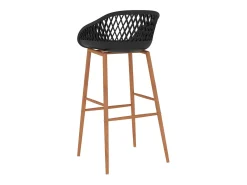 Cadeiras de bar 4 pcs preto PT315336