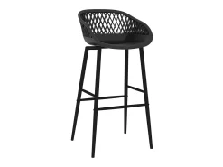 Cadeiras de bar 2 pcs preto PT201400