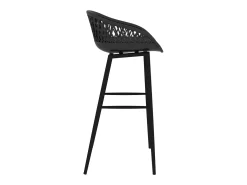Cadeiras de bar 2 pcs preto PT201400