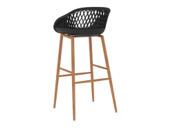 Cadeiras de bar 2 pcs preto PT188192