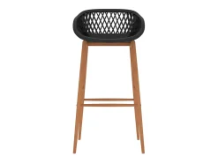 Cadeiras de bar 2 pcs preto PT188192