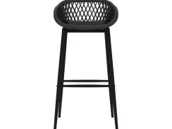 Cadeiras de bar 4 pcs preto PT916351