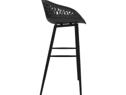 Cadeiras de bar 4 pcs preto PT916351
