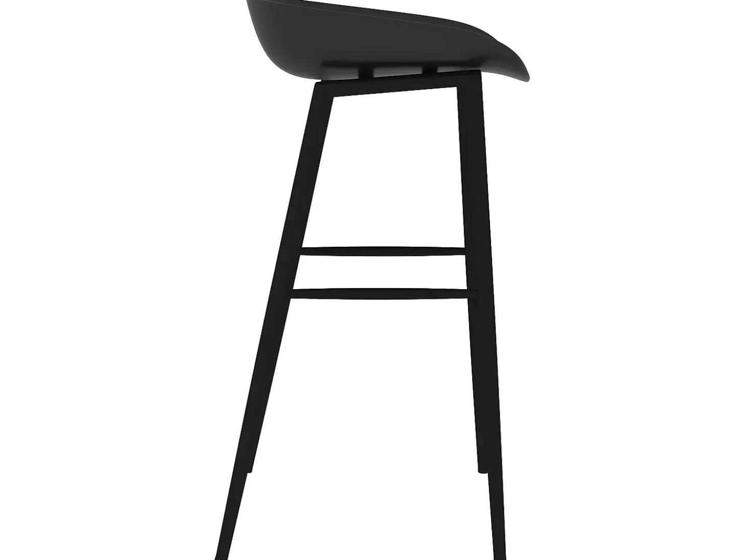 Cadeiras de bar 2 pcs preto PT491321
