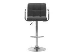 Cadeiras de bar 2 pcs tecido cinzento-escuro PT286990