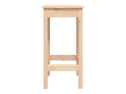 Cadeiras de bar 2 pcs 40x40x78 cm madeira de pinho maciça PT495323
