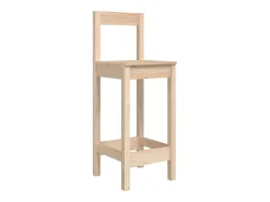 Cadeiras de bar 2 pcs 40x41,5x112 cm pinho maciço PT922410