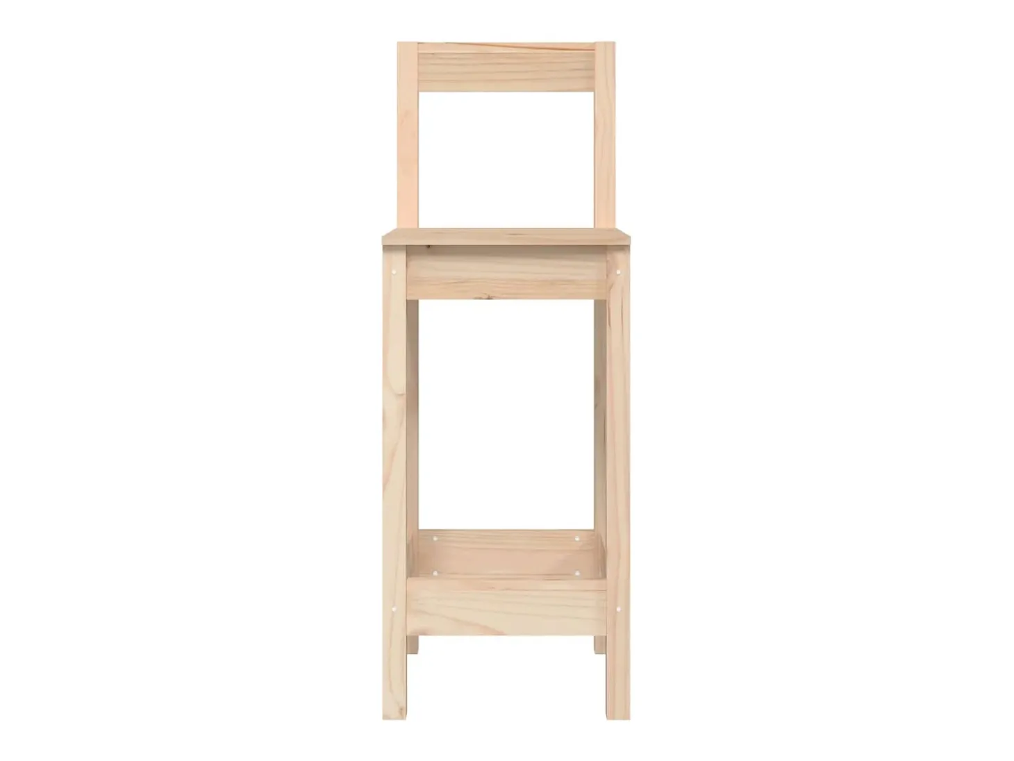 Cadeiras de bar 2 pcs 40x41,5x112 cm pinho maciço PT922410