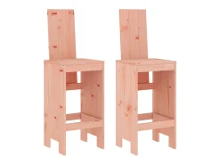 Cadeiras de bar 2 pcs 40x42x120 cm madeira de douglas maciça PT818310