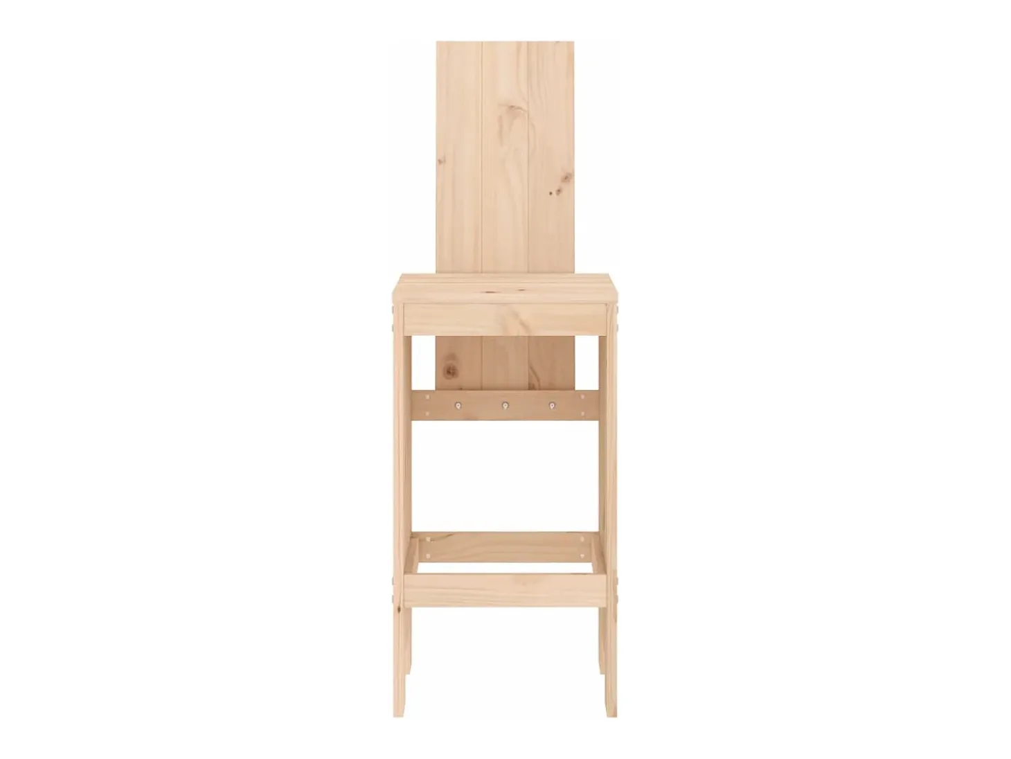 Cadeiras de bar 2 pcs 40x42x120 cm madeira de pinho maciça PT605648