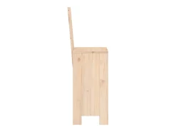 Cadeiras de bar 2 pcs 40x42x120 cm madeira de pinho maciça PT605648