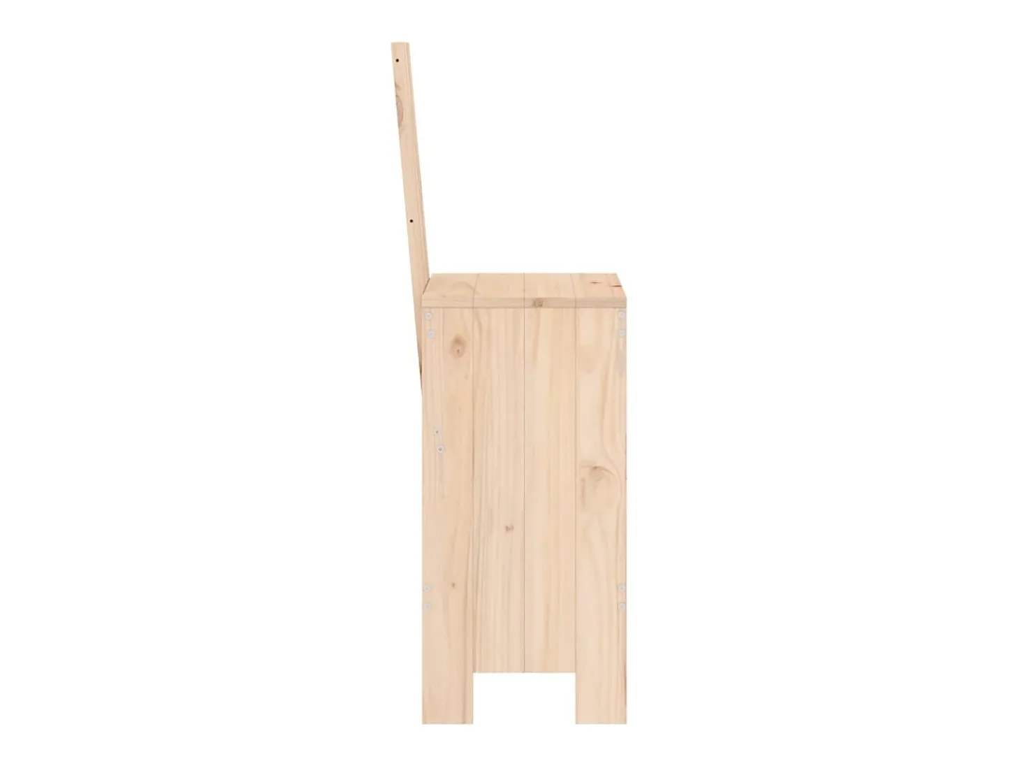 Cadeiras de bar 2 pcs 40x42x120 cm madeira de pinho maciça PT605648