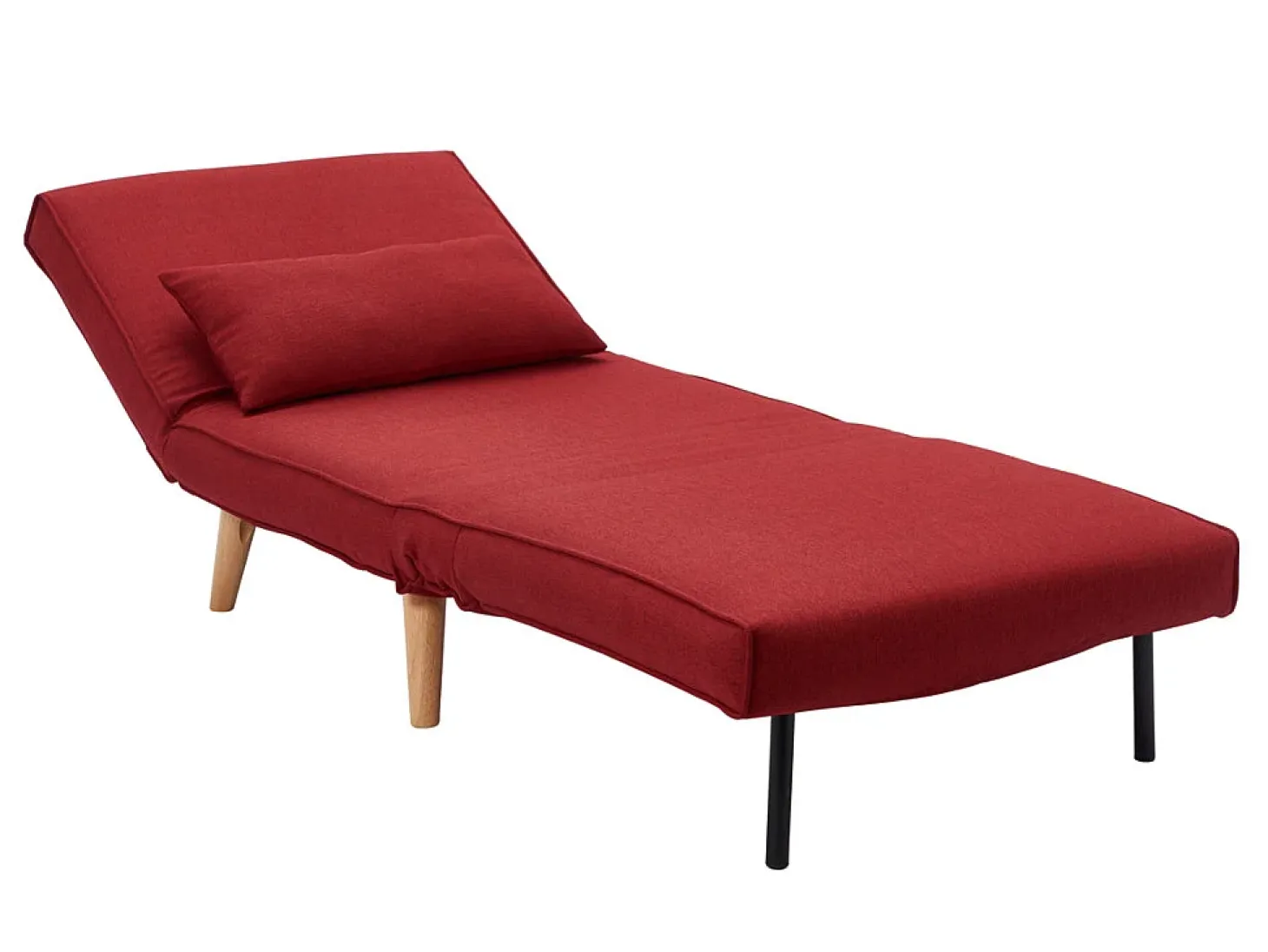 Cadeirão convertível em tecido Vermelho - POSIO