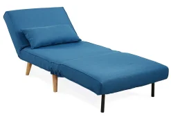 Cadeirão convertível em tecido Azul - POSIO