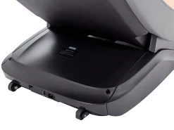 Cadeirão de massagens pele sintética, sistema gravidade zero cinza MOWATA