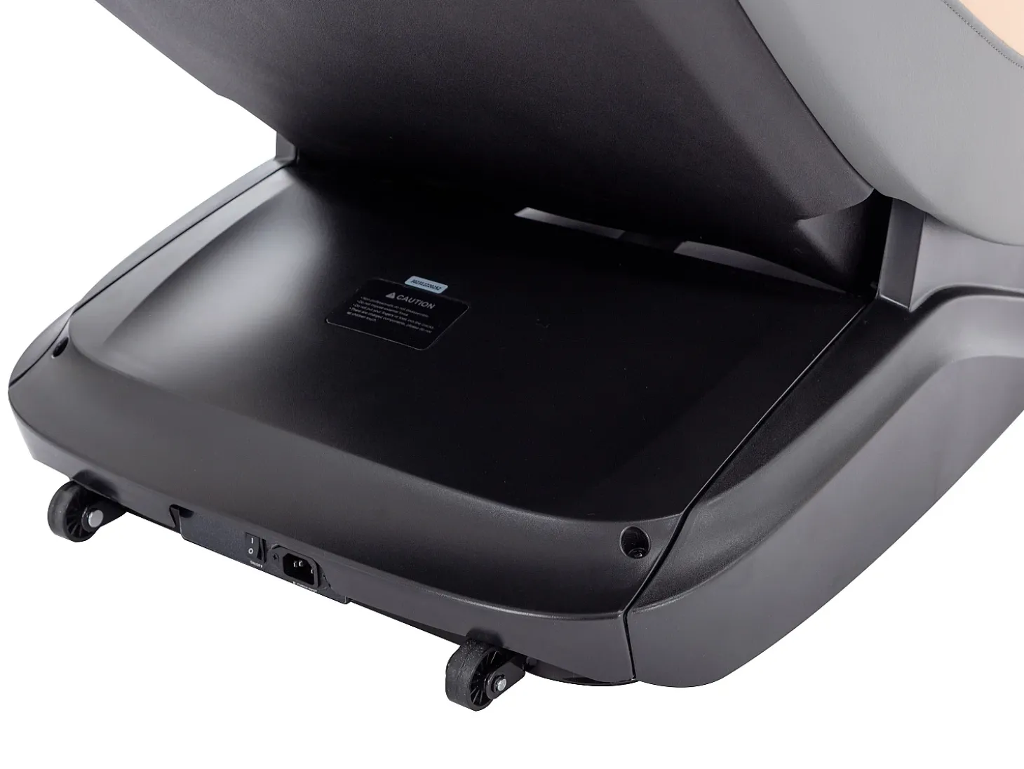 Cadeirão de massagens pele sintética, sistema gravidade zero cinza MOWATA