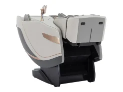 Cadeirão de massagens pele sintética, sistema gravidade zero cinza MOWATA
