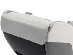 Cadeirão de massagens pele sintética, sistema gravidade zero cinza MOWATA