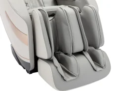 Cadeirão de massagens pele sintética, sistema gravidade zero cinza MOWATA