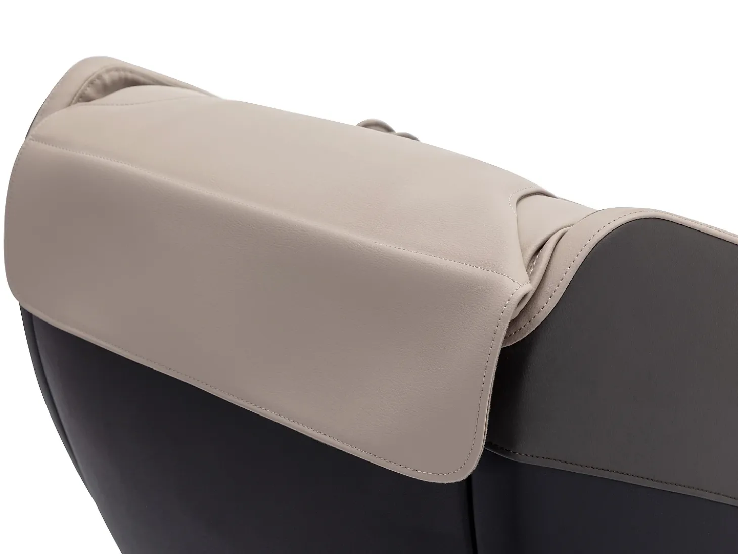 Cadeirão de massagens pele sintética, sistema gravidade zero bege MOWATA