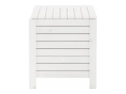 Caixa arrumação c/ tampa RANA 100x49x54 cm pinho maciço branco