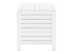 Caixa de arrumação c/ tampa RANA 80x49x54cm pinho maciço branco PT701375