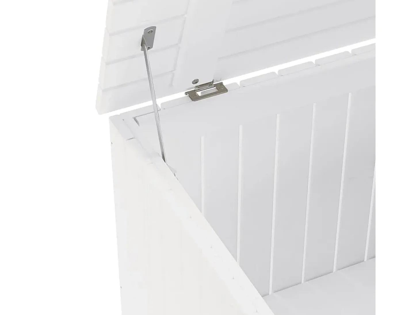 Caixa de arrumação c/ tampa RANA 60x49x54cm pinho maciço branco