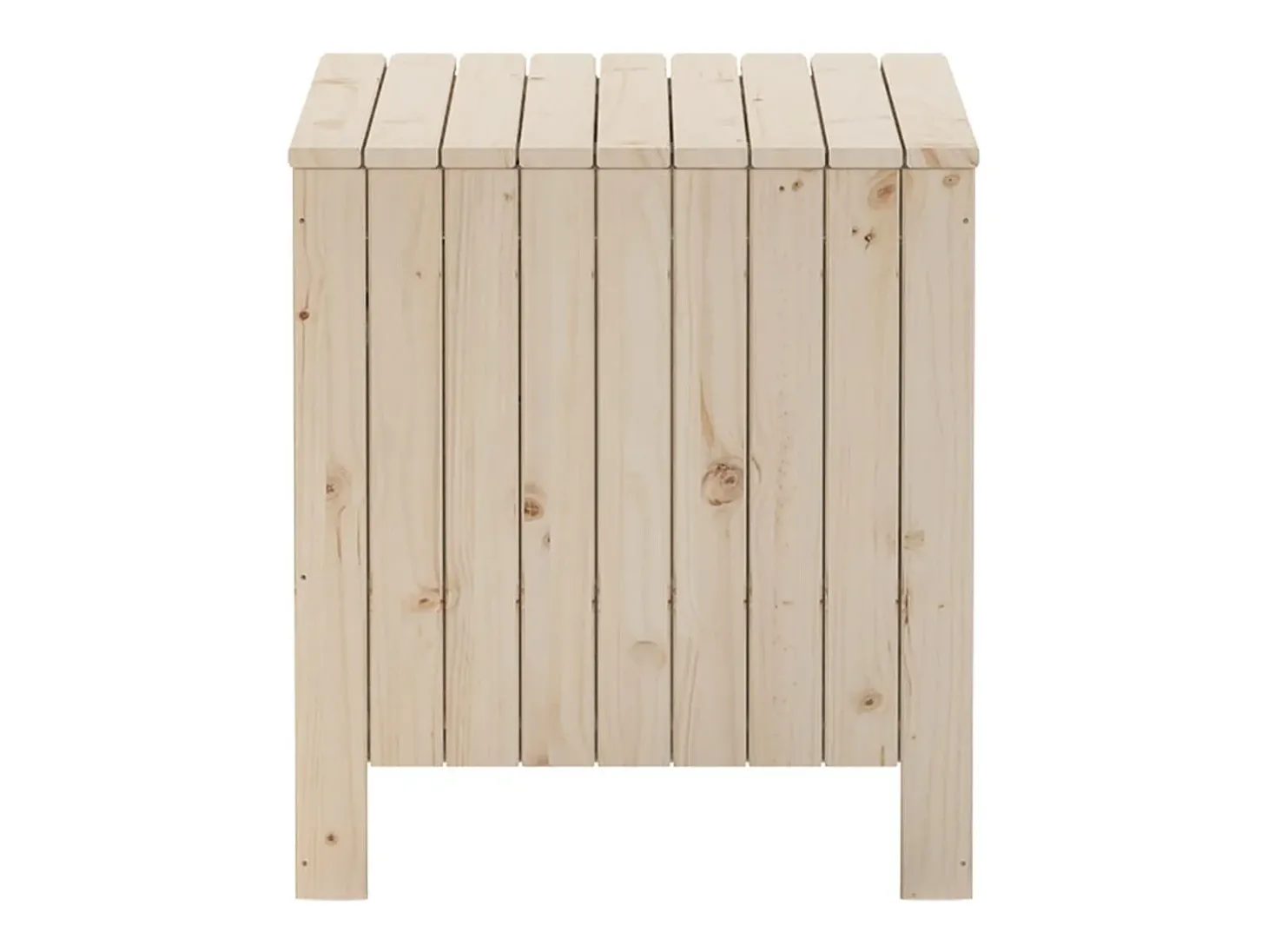 Caixa de arrumação com tampa RANA 60x49x54 cm pinho maciço PT452673
