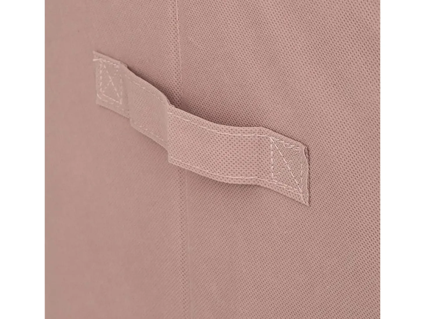 Caixa de arrumação em cartão rosa 29x29 cm