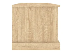 Caixa de arrumação Sonoma Carvalho 70x40x38 cm Madeira engenheirada