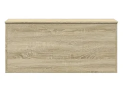 Caixa de arrumação 100x42x46 cm deriv. madeira carvalho sonoma