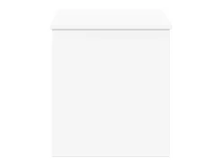 Caixa de arrumação 100x42x46 cm derivados de madeira branco