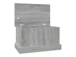 Caixa de arrumação 50x30x28 cm derivados madeira cinza sonoma PT457832