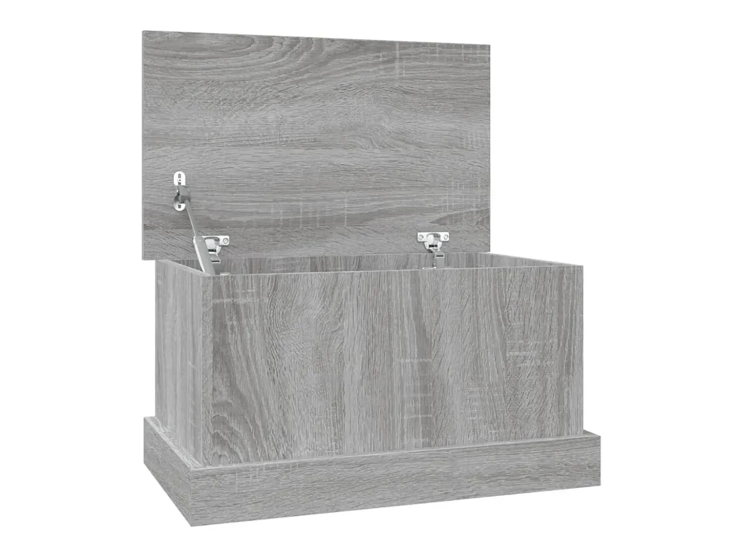 Caixa de arrumação 50x30x28 cm derivados madeira cinza sonoma PT457832
