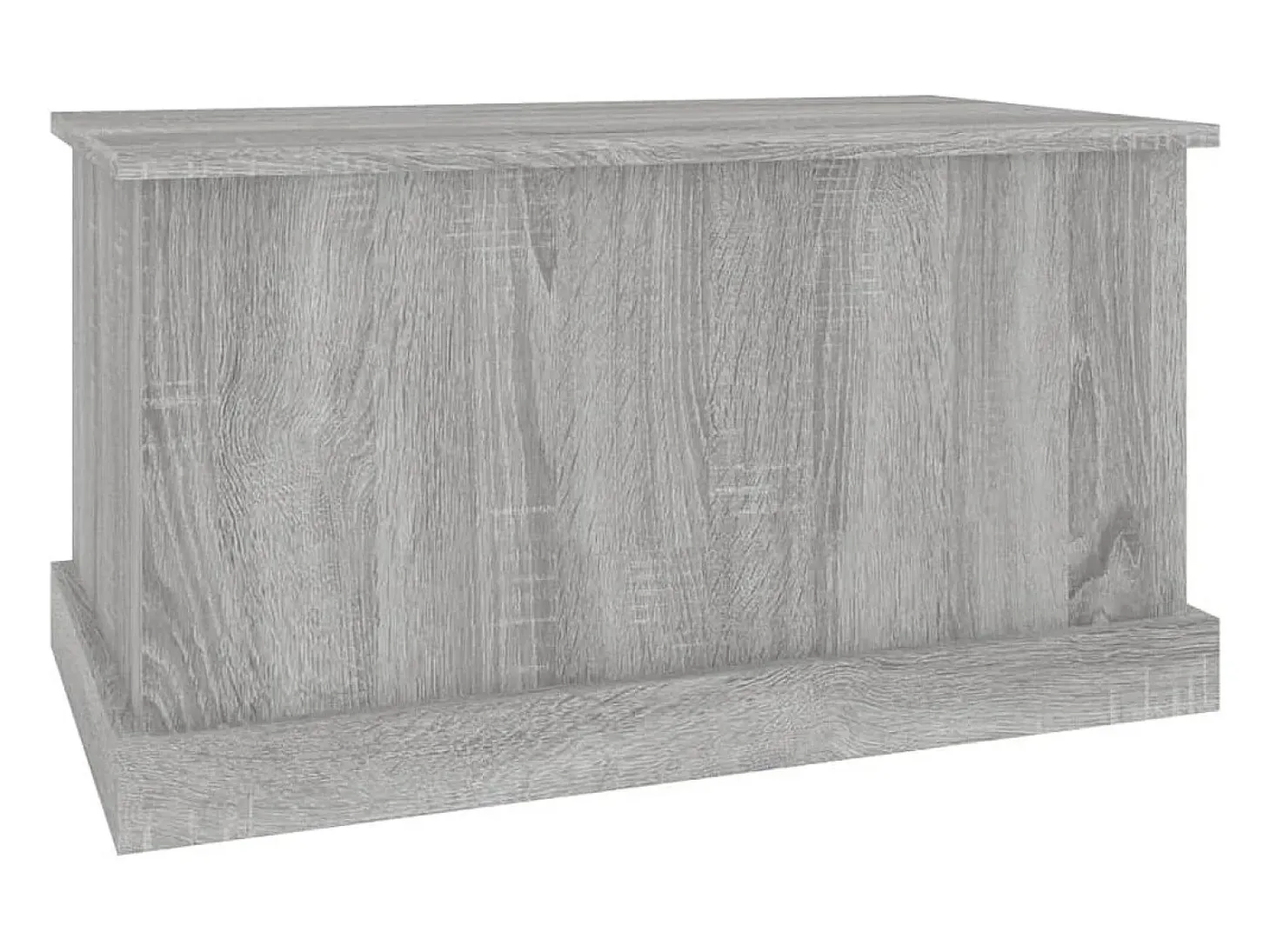 Caixa de arrumação 70x40x38 cm derivados madeira cinza sonoma PT148984
