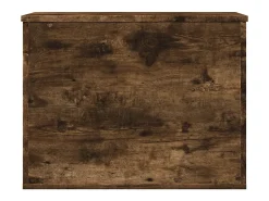 Caixa de arrumação 60x42x46 cm deriv. madeira carvalho fumado PT118749
