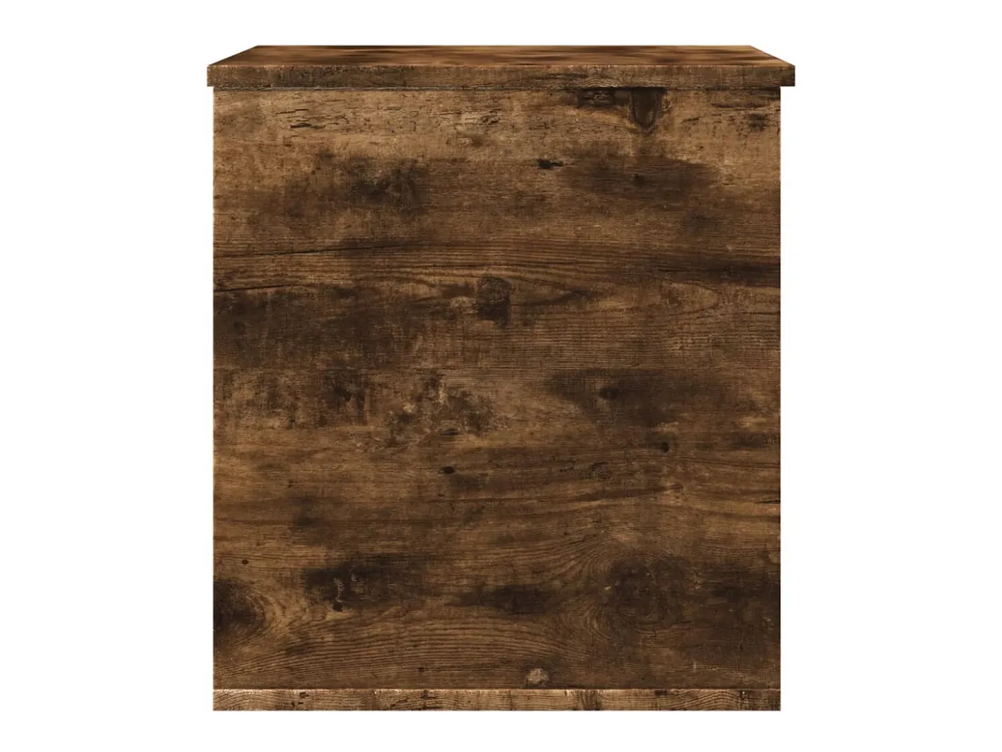 Caixa de arrumação 60x42x46 cm deriv. madeira carvalho fumado PT118749