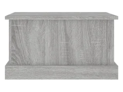 Caixa de arrumação 50x30x28 cm derivados madeira cinza sonoma