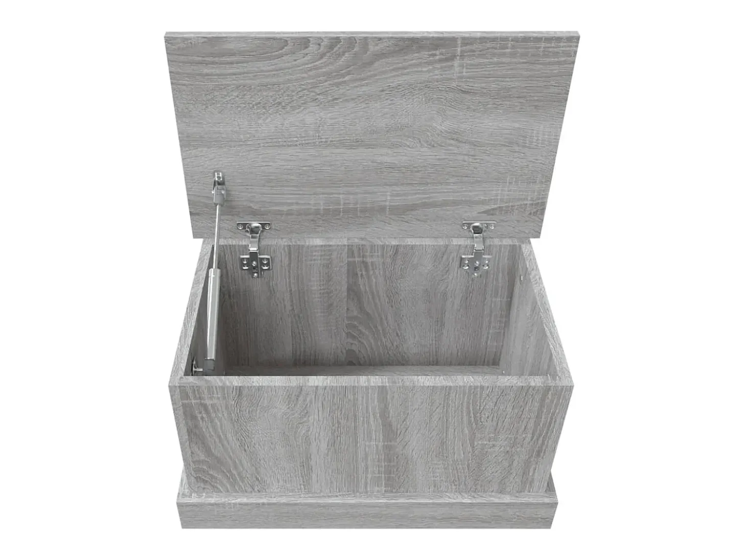 Caixa de arrumação 50x30x28 cm derivados madeira cinza sonoma