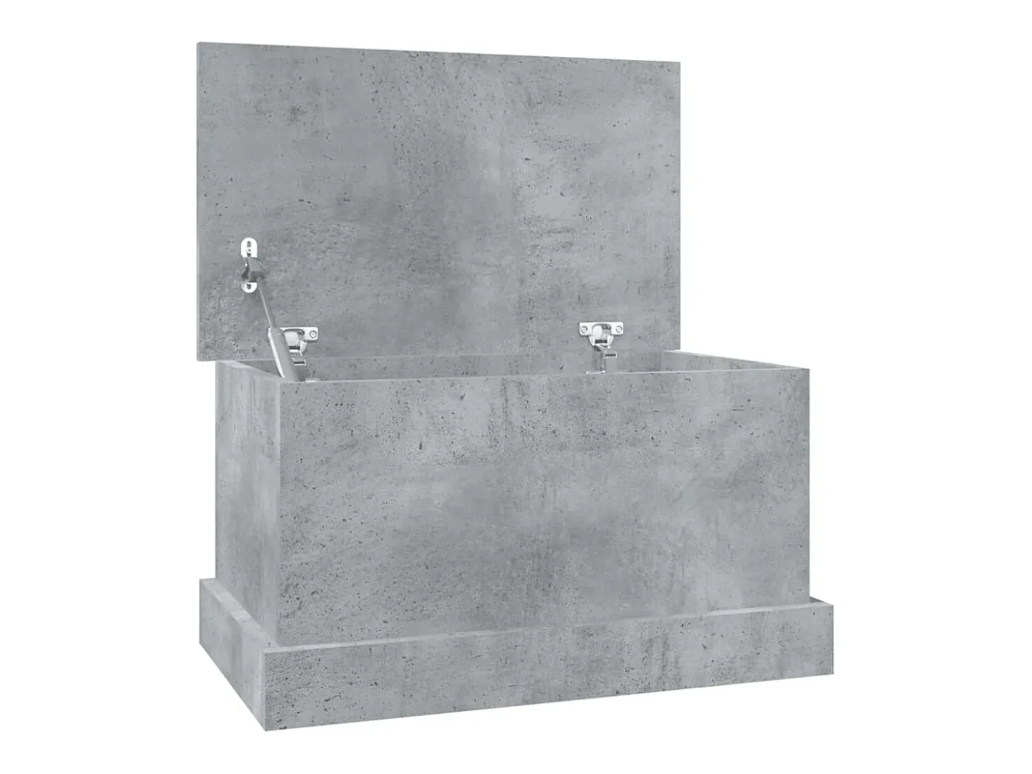 Caixa de arrumação 50x30x28 cm derivados madeira cinza cimento PT311446
