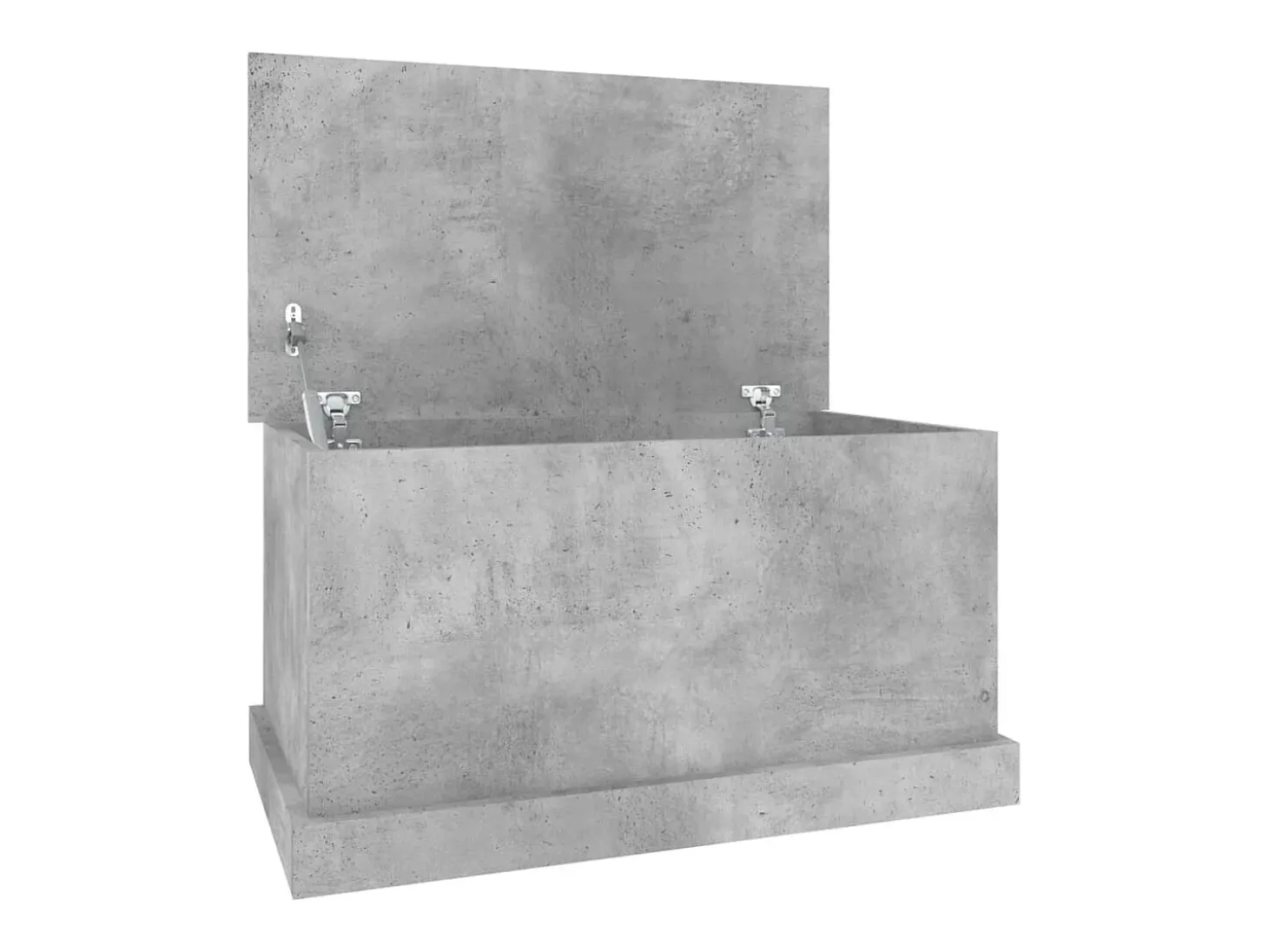 Caixa de arrumação 70x40x38 cm derivados madeira cinza cimento PT215677