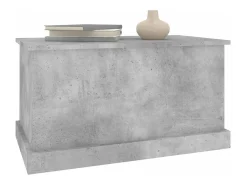 Caixa de arrumação 70x40x38 cm derivados madeira cinza cimento PT215677